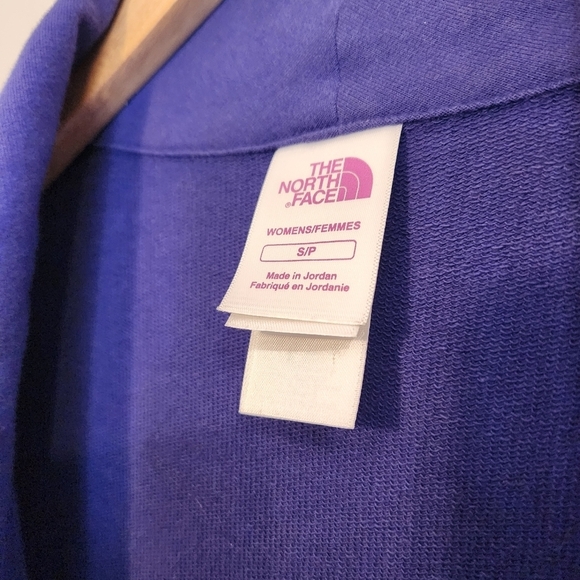North Face Tadasana‎ Jersey Yoga Faux Wrap Cardigan - Purple Small - Picture 3 of 12